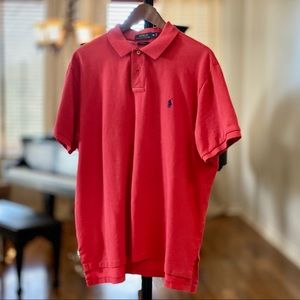 Ralph Lauren Polo Shirt, Mesh, XL